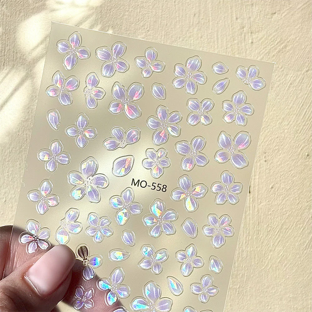 3D Nail Art Stickers MO557 - MO562 - Image 2