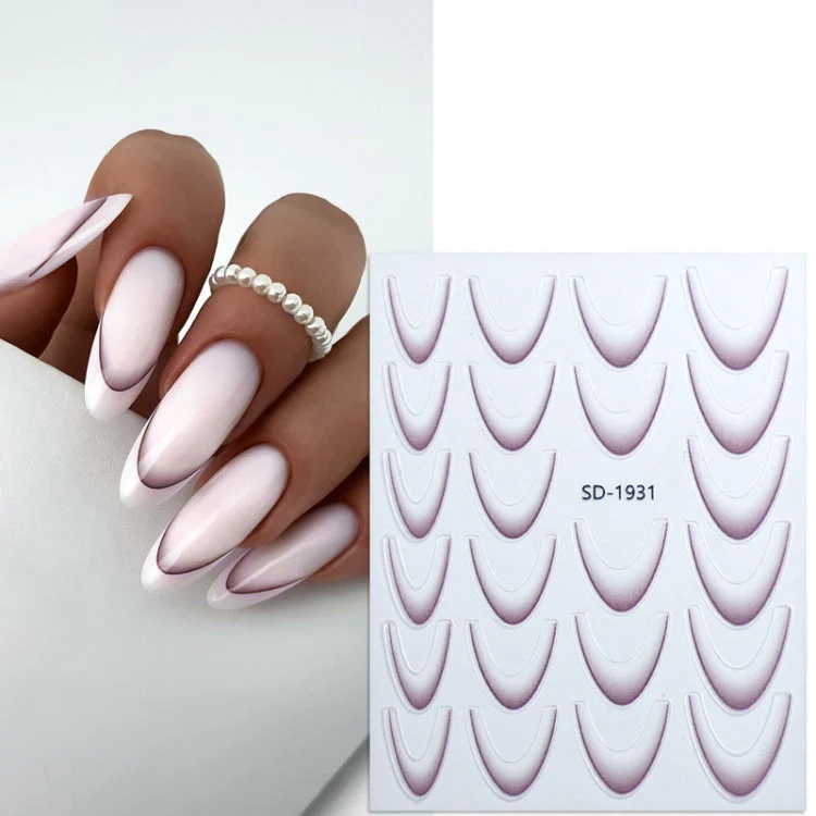 French Nail Sticker - Image 9
