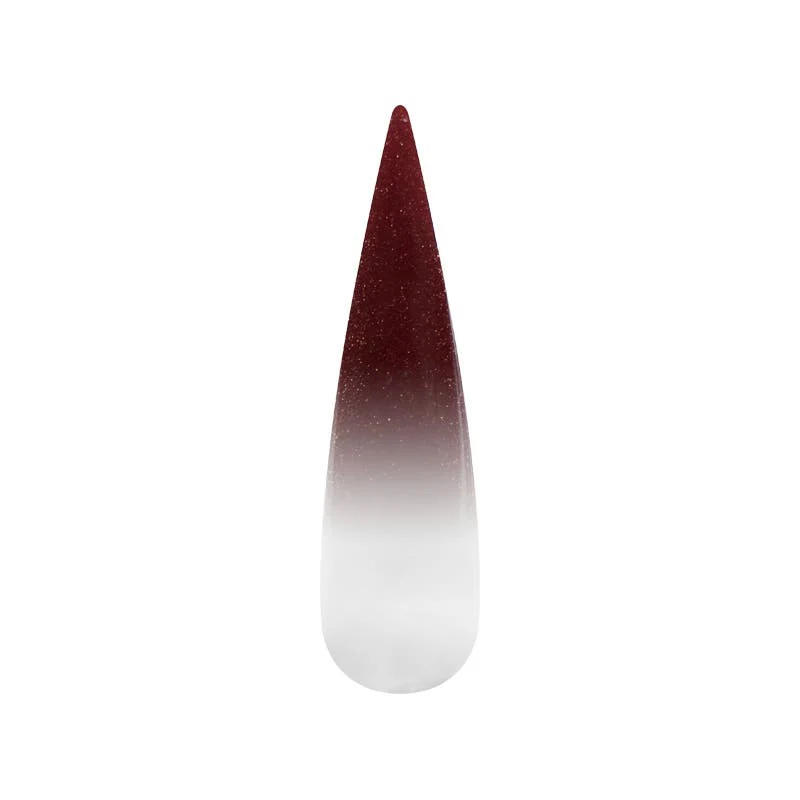 Air Ombre Spray Powder Nails - Brown Maroon Colors - AO066