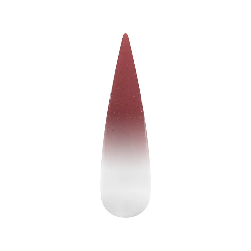 Air Ombre Spray Powder Nails - Brown Maroon Colors - AO140