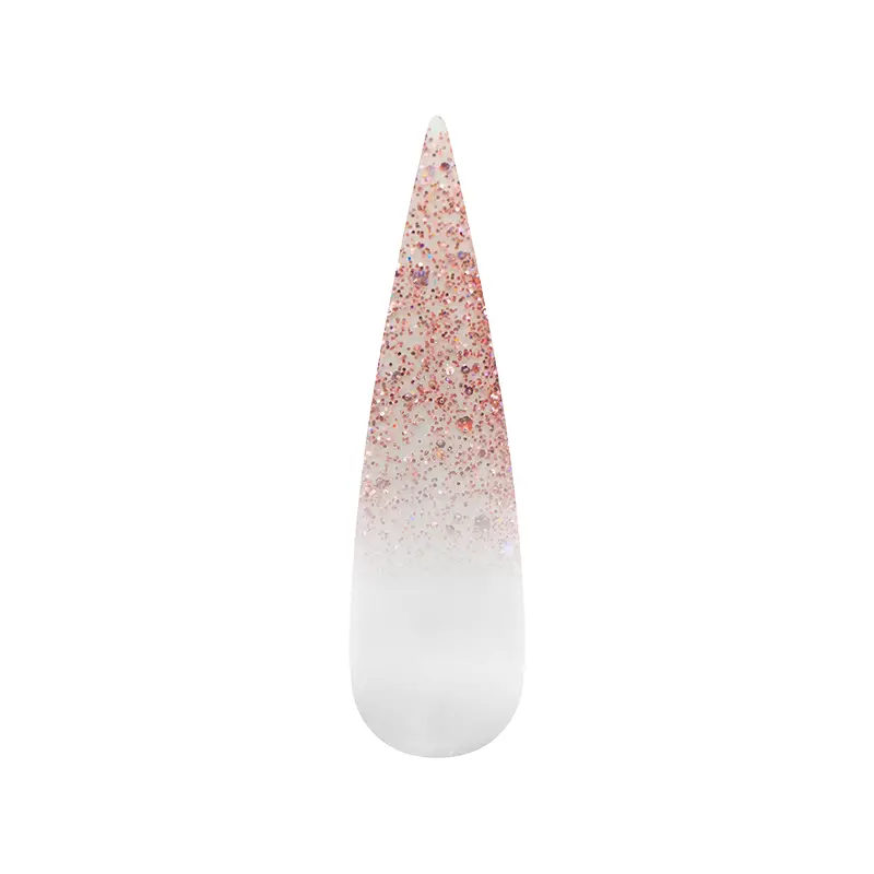 Air Ombre Spray Powder Nails - Metallic Copper Colors - AO176
