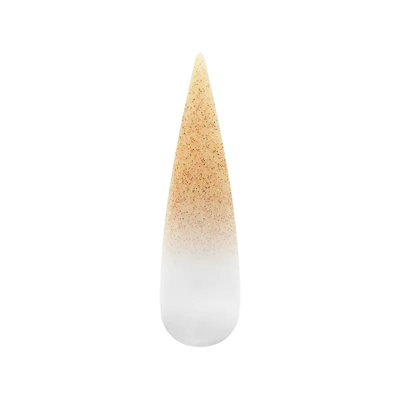 Air Ombre Spray Powder Nails -Metallic Gold Colors - AO049