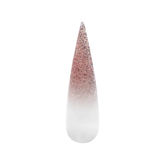 Air Ombre Spray Powder Nails - Pink Silver Colors - AO137