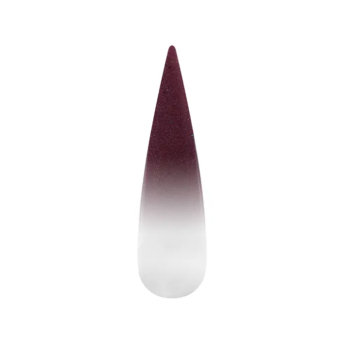 Air Ombre Spray Powder Nails - Purple Maroon Colors - AO141