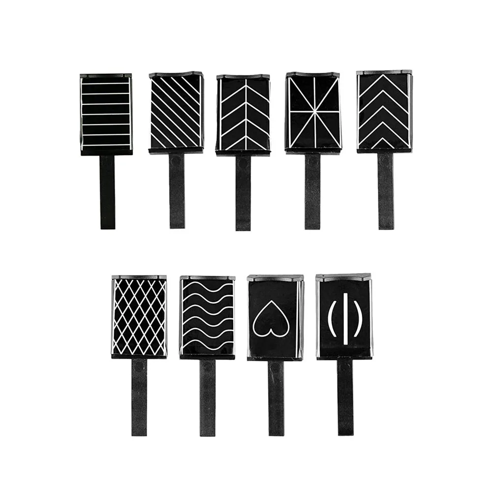 Cat Eye Magnet Nail Art No1 - Horizontal Stripes - Image 8