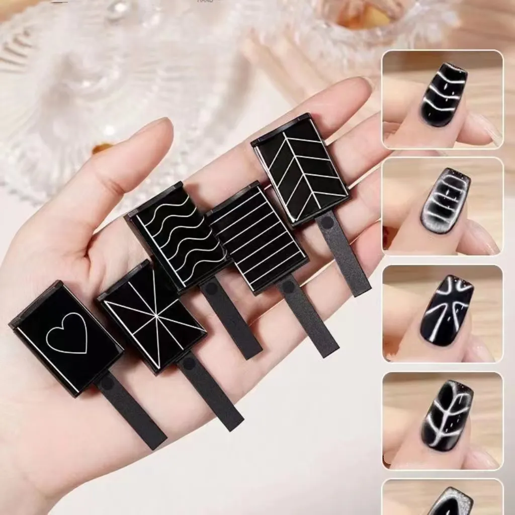 Cat Eye Magnet Nail Art No8 - Heart - Image 11