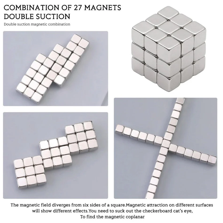 Chess Board Rubil's Cube Magnet - Image 4