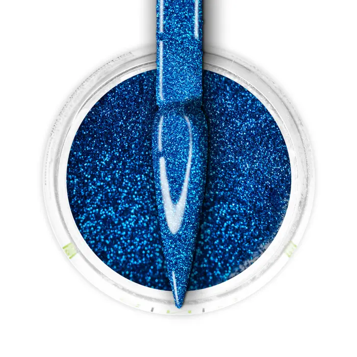 French Glitter Nail Art - Blue Colors - GF01 - Image 4