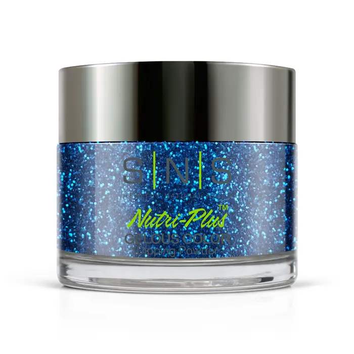 French Glitter Nail Art - Blue Colors - GF01 - Image 6