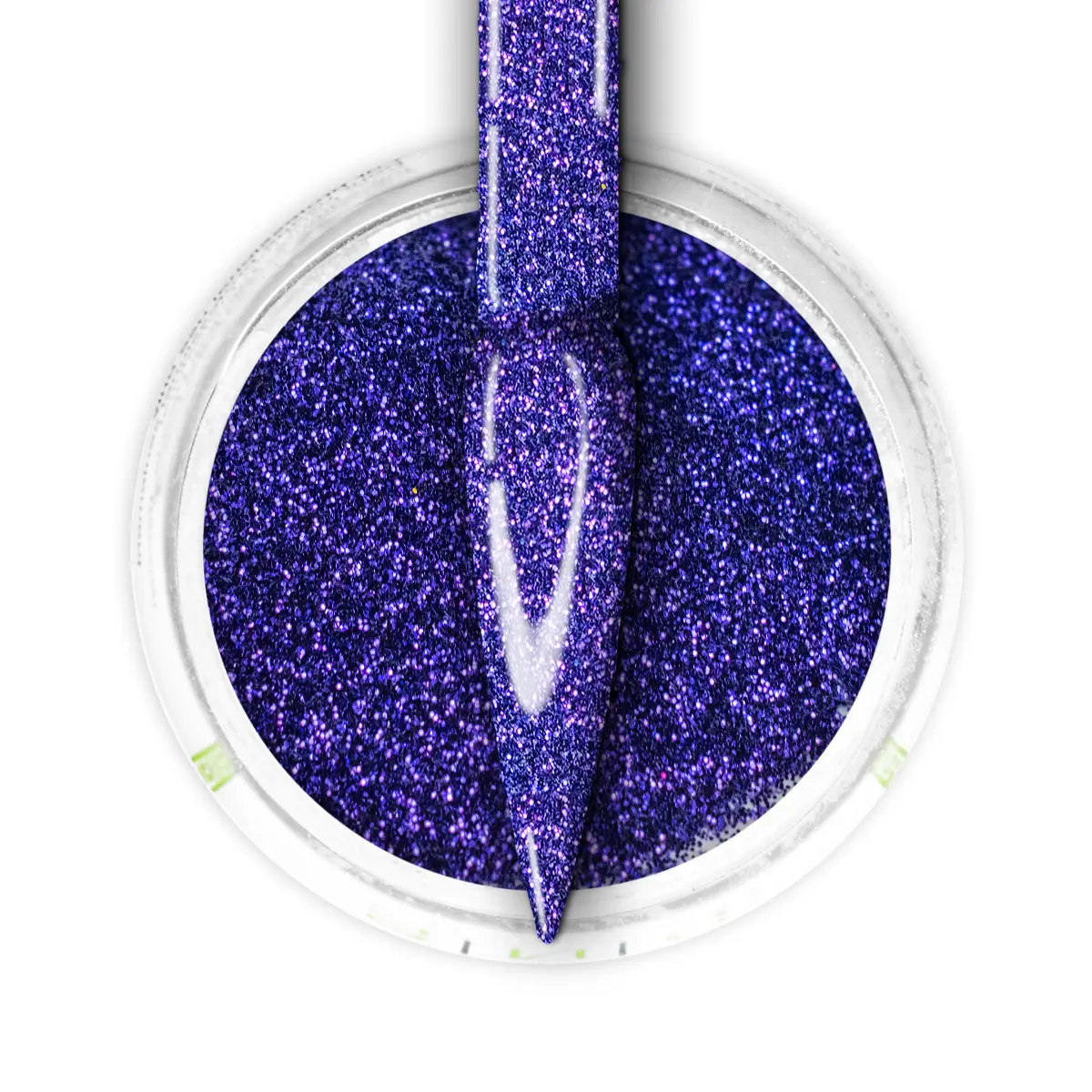 French Glitter Nail Art - Dark Purple Colors - FG12 - Image 3