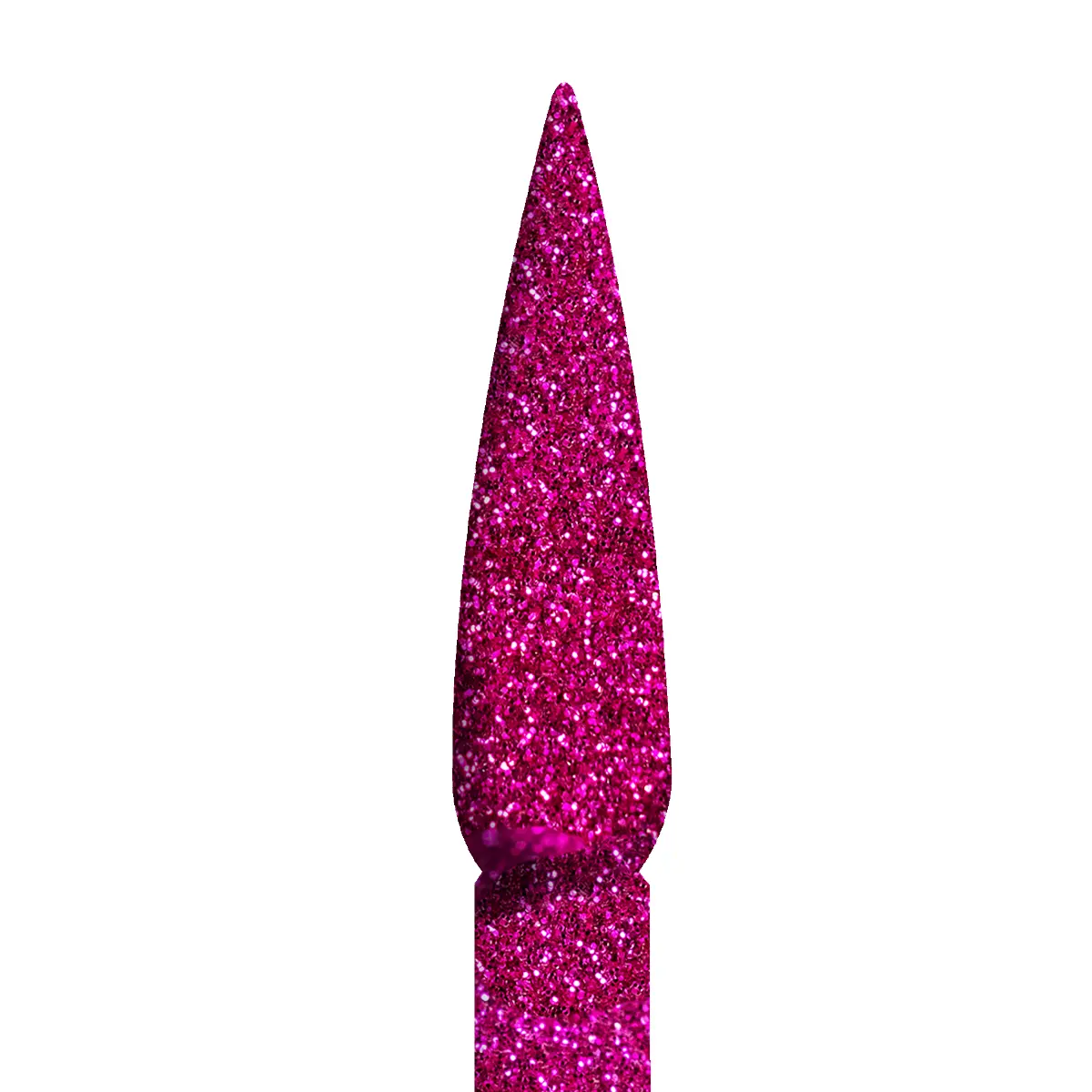 French Glitter Nail Art - Magenta Colors - GF10 - Image 3