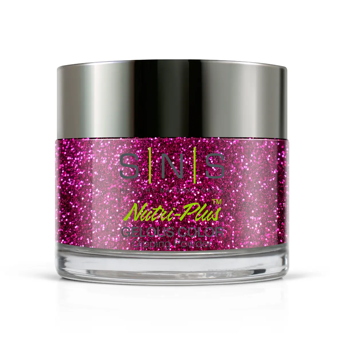French Glitter Nail Art - Magenta Colors - GF10 - Image 6
