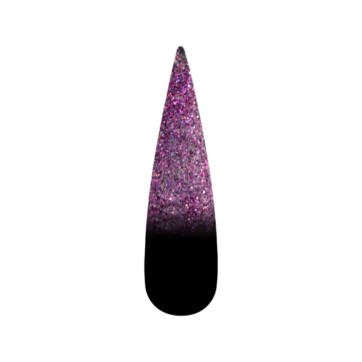 French Glitter Nail Art - Purple Colors - GF06 - Image 2