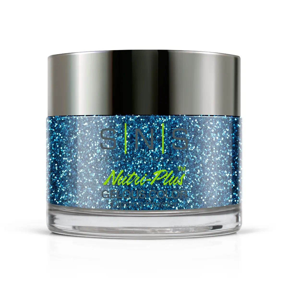 French Glitter Nail Art - Teal Blue Colors - GF04 - Image 6
