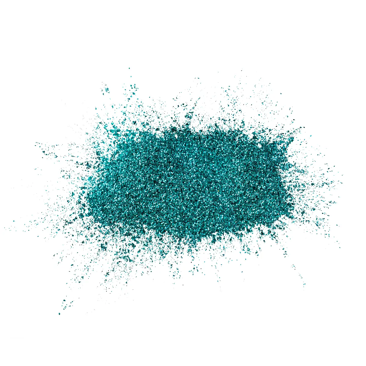 French Glitter Nail Art - Turquoise Colors - GF09 - Image 7