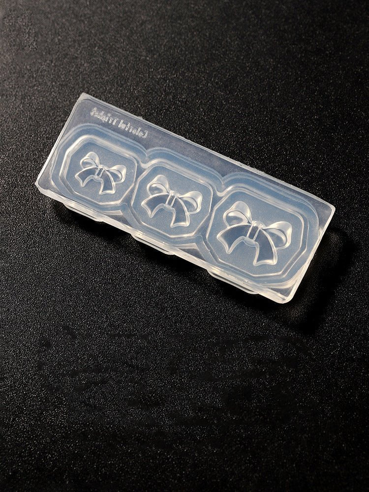 3D Nail Charm Mold 3 - 3 Bows - Image 2