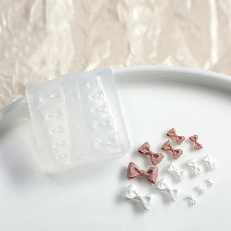 3D Nail Charm Mold 1 - 16 Bows - Image 4