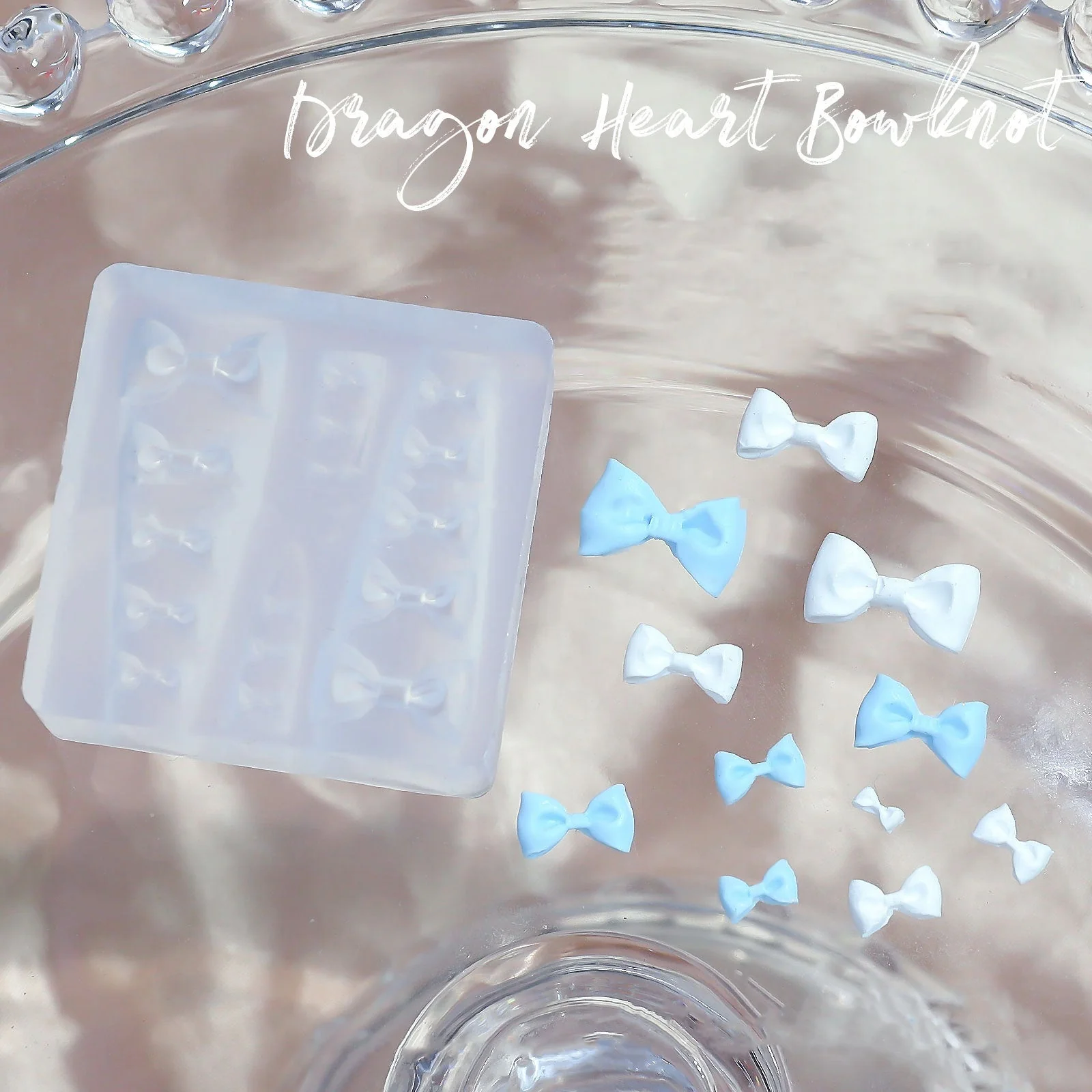 3D Nail Charm Mold 1 - 16 Bows - Image 5