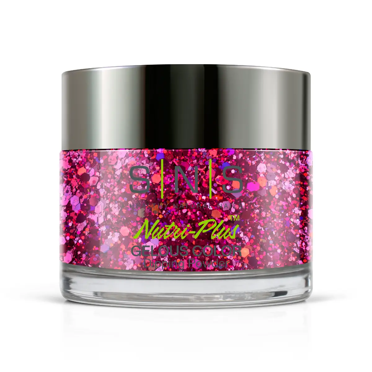 Ombre Glitter Nail Art - Fuchsia Pink Colors - GO07 - Image 6