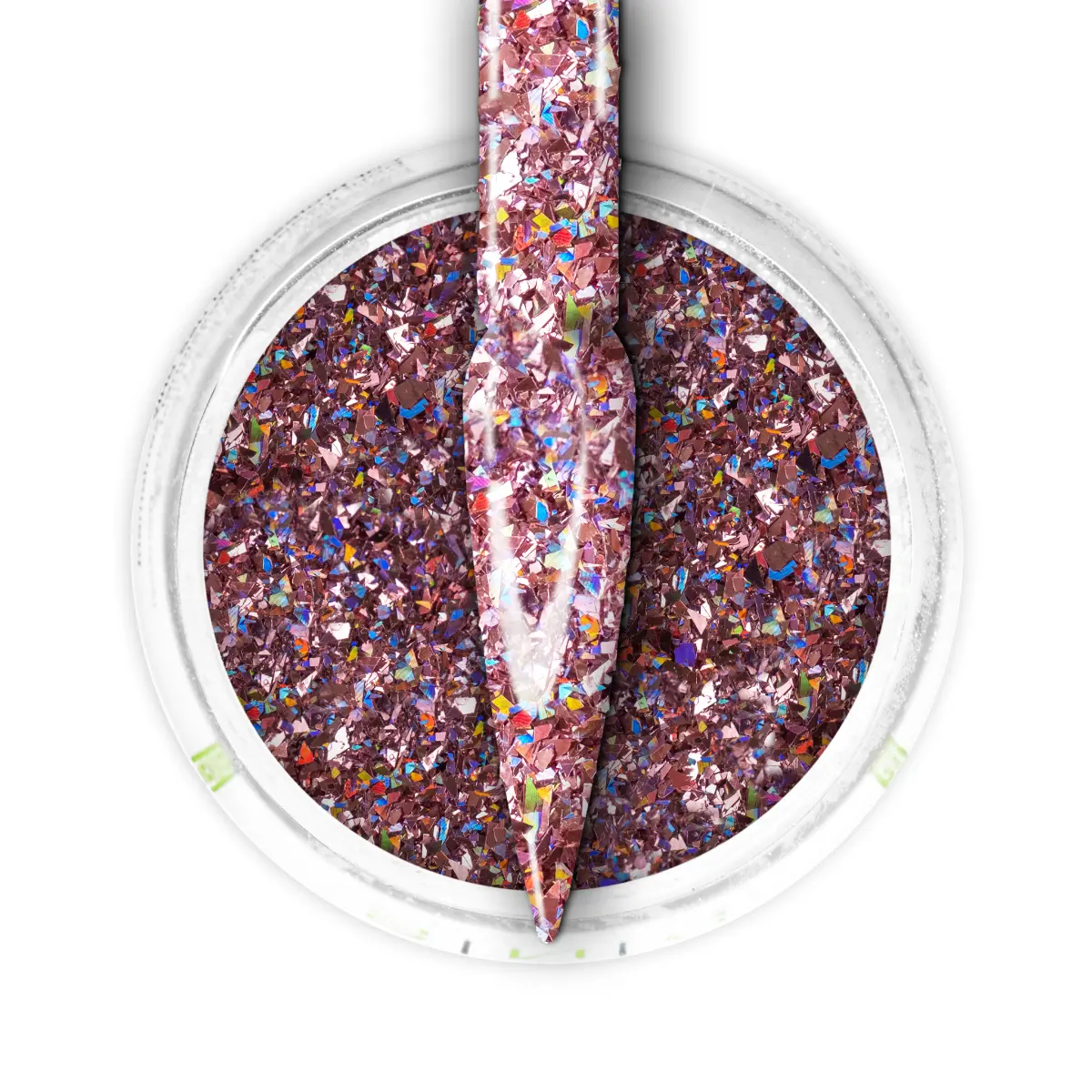 Ombre Glitter Nail Art - Rose Gold Colors - GO05 - Image 4