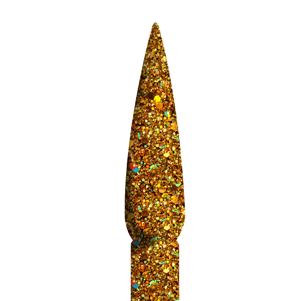 Ombre Glitter Nail Art - Yellow Colors - GO02 - Image 3
