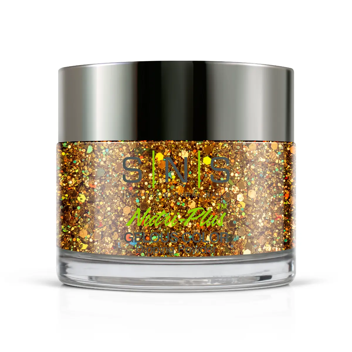 Ombre Glitter Nail Art - Yellow Colors - GO02 - Image 6