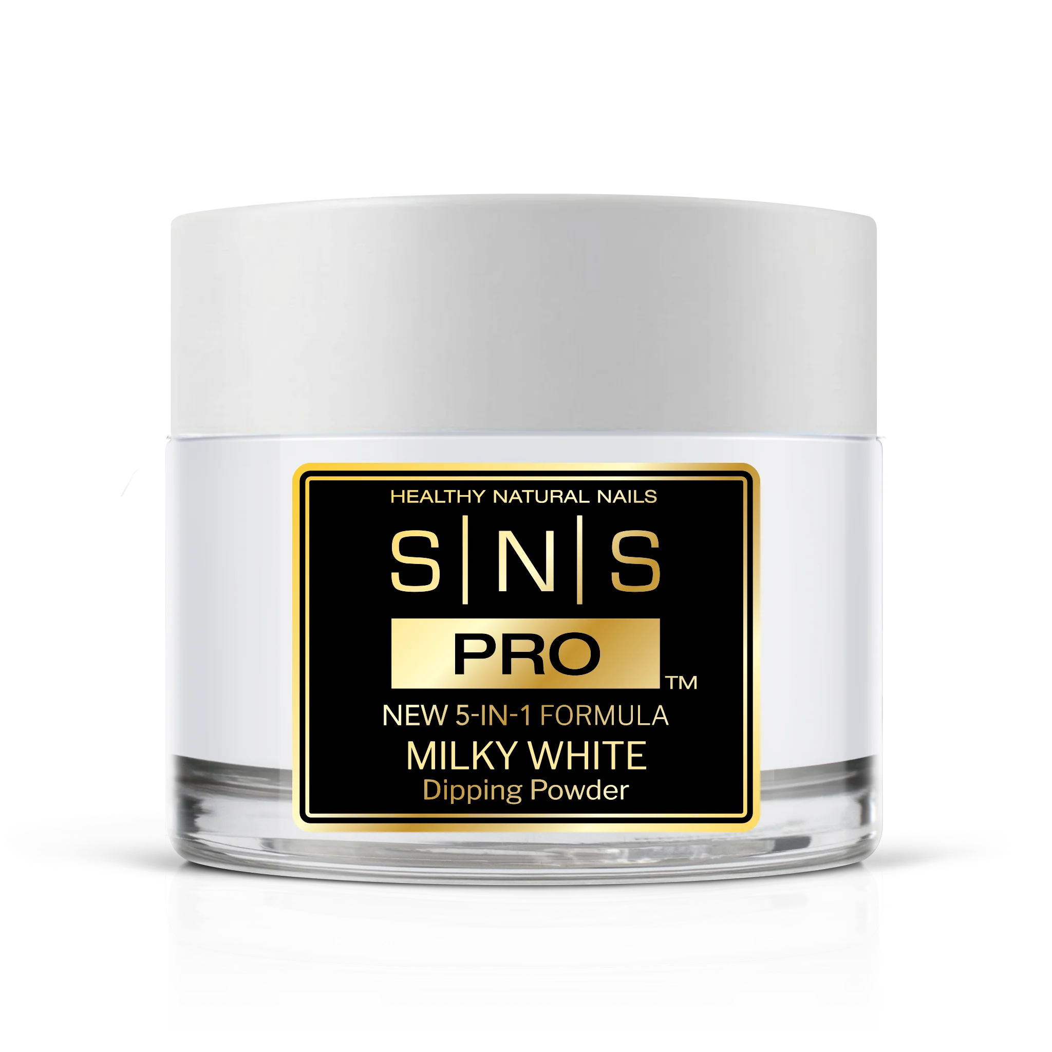 SNS 5-in-1 Pink & White Powder 2oz - Milky White