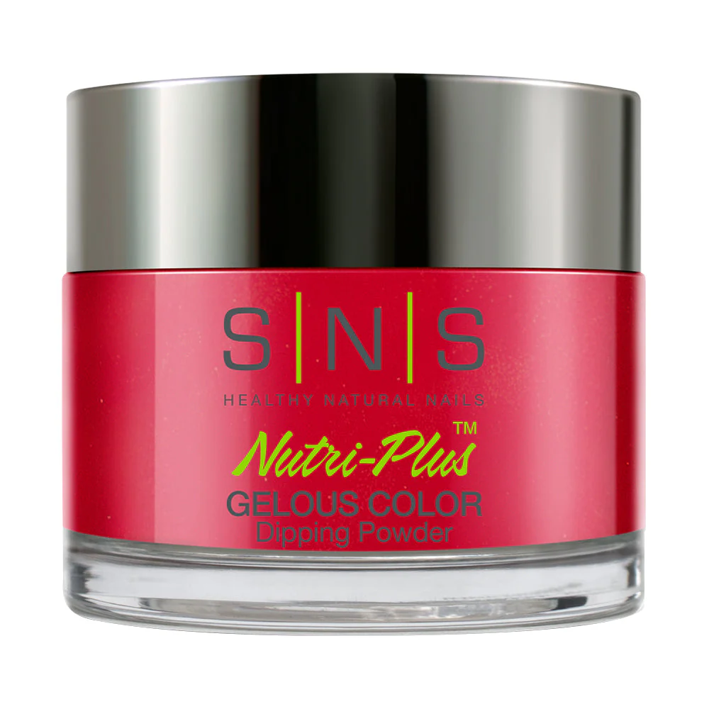 SNS Dipping Powder Nail - AN05 - Red Roof Lines - Image 4