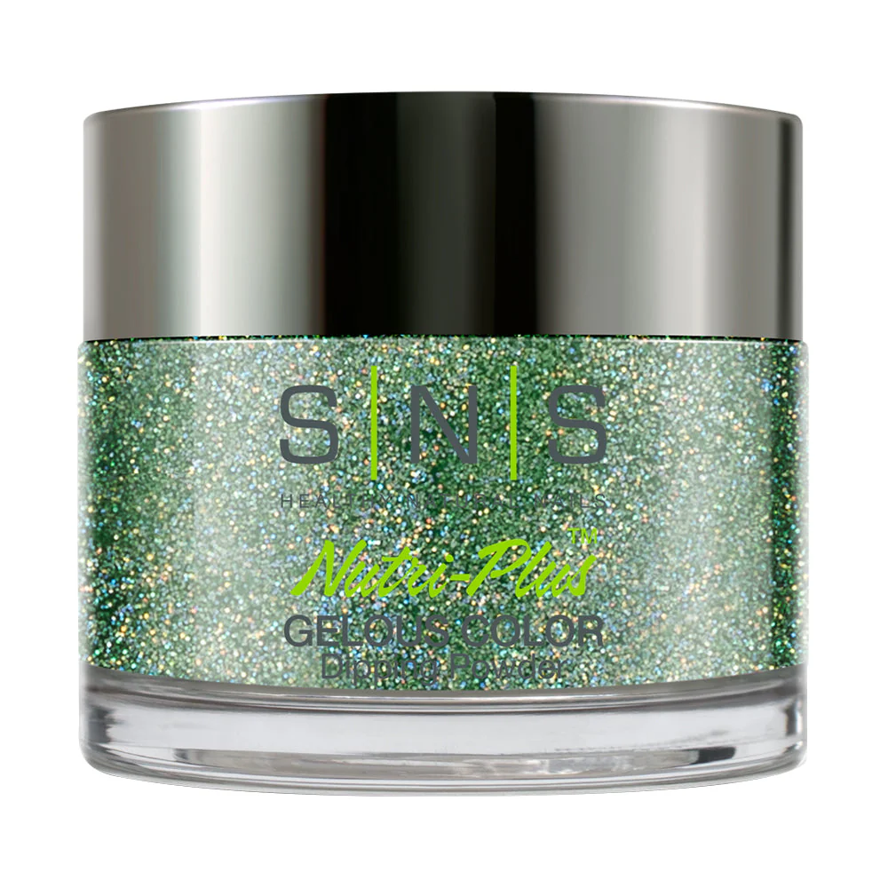 SNS Dipping Powder Nail - AN18 - Forestial Green - Image 4