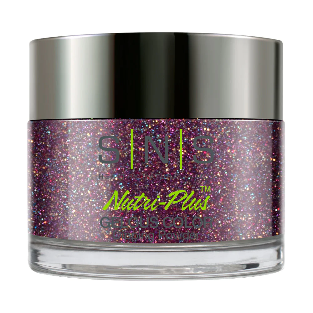 SNS Dipping Powder Nail - AN19 - Sugared Aubergine - Image 4
