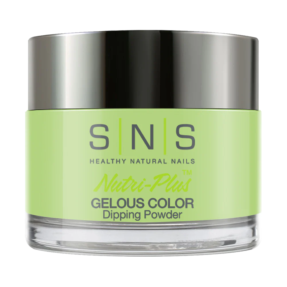 SNS Dipping Powder Nail - BM27 Chartreuse