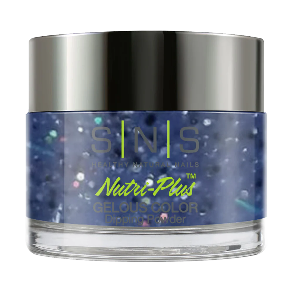 SNS Dipping Powder Nail - BM28 Blue Veronica - Image 2