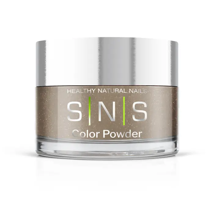 SNS Dipping Powder -Abelia - Metallic, Gray Shimmer Colors - 0.5oz (DIY)