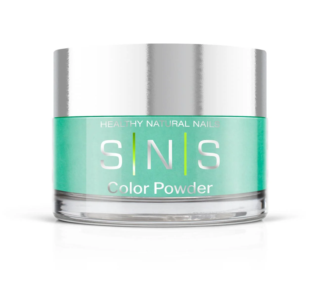 SNS Dipping Powder - Blue Lagoon - Turquoise Cream Colors - 0.5oz (DIY)