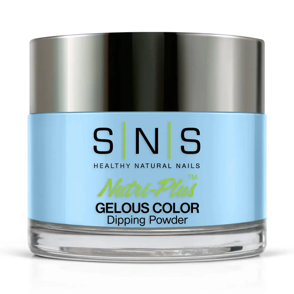 SNS Dipping Powder Nail - DR13 - Celestial Blue - Image 3