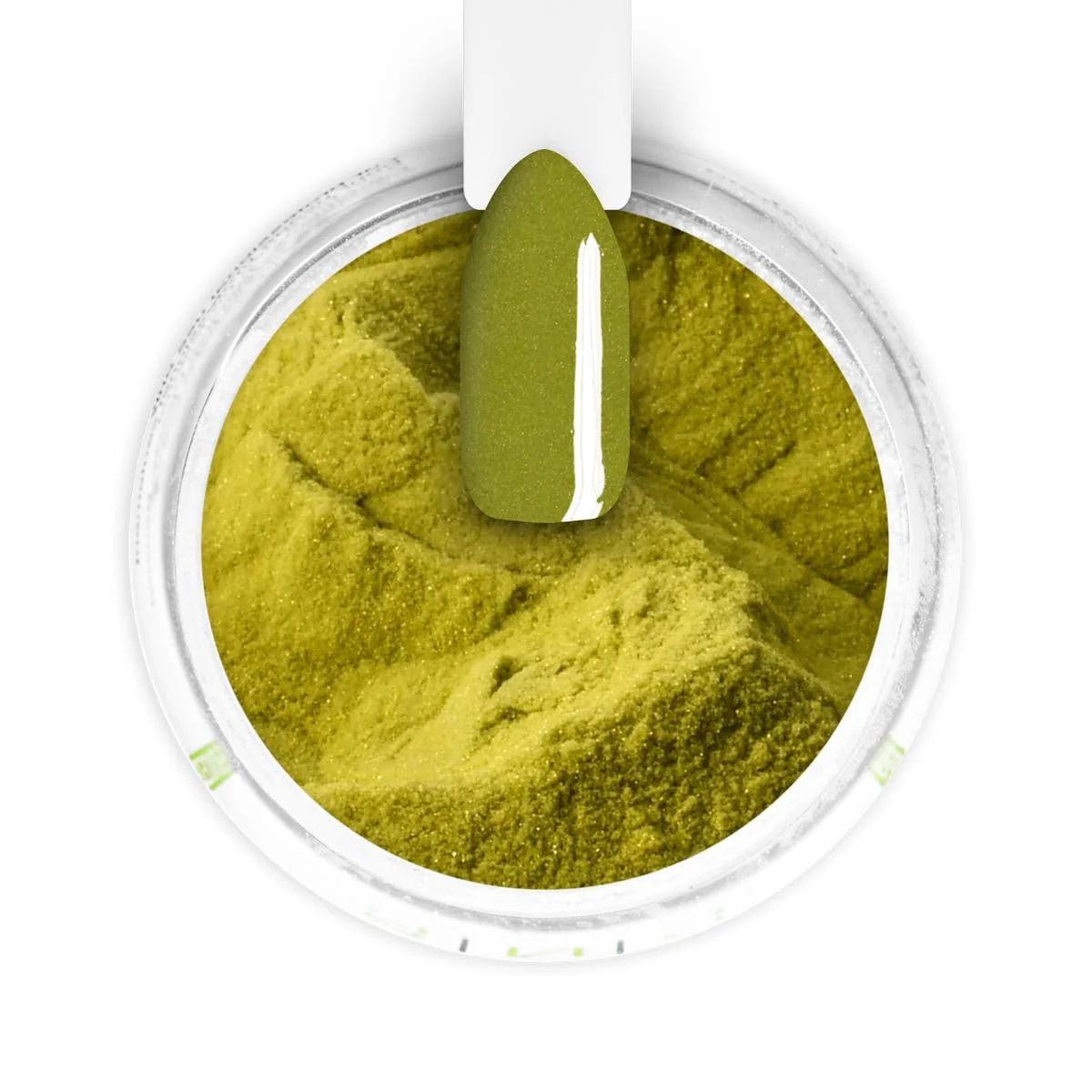 SNS Dipping Powder - Sweet Pear (AKA: Comice Pear)  - Green Shimmer Colors - 0.5oz (DIY) - Image 3