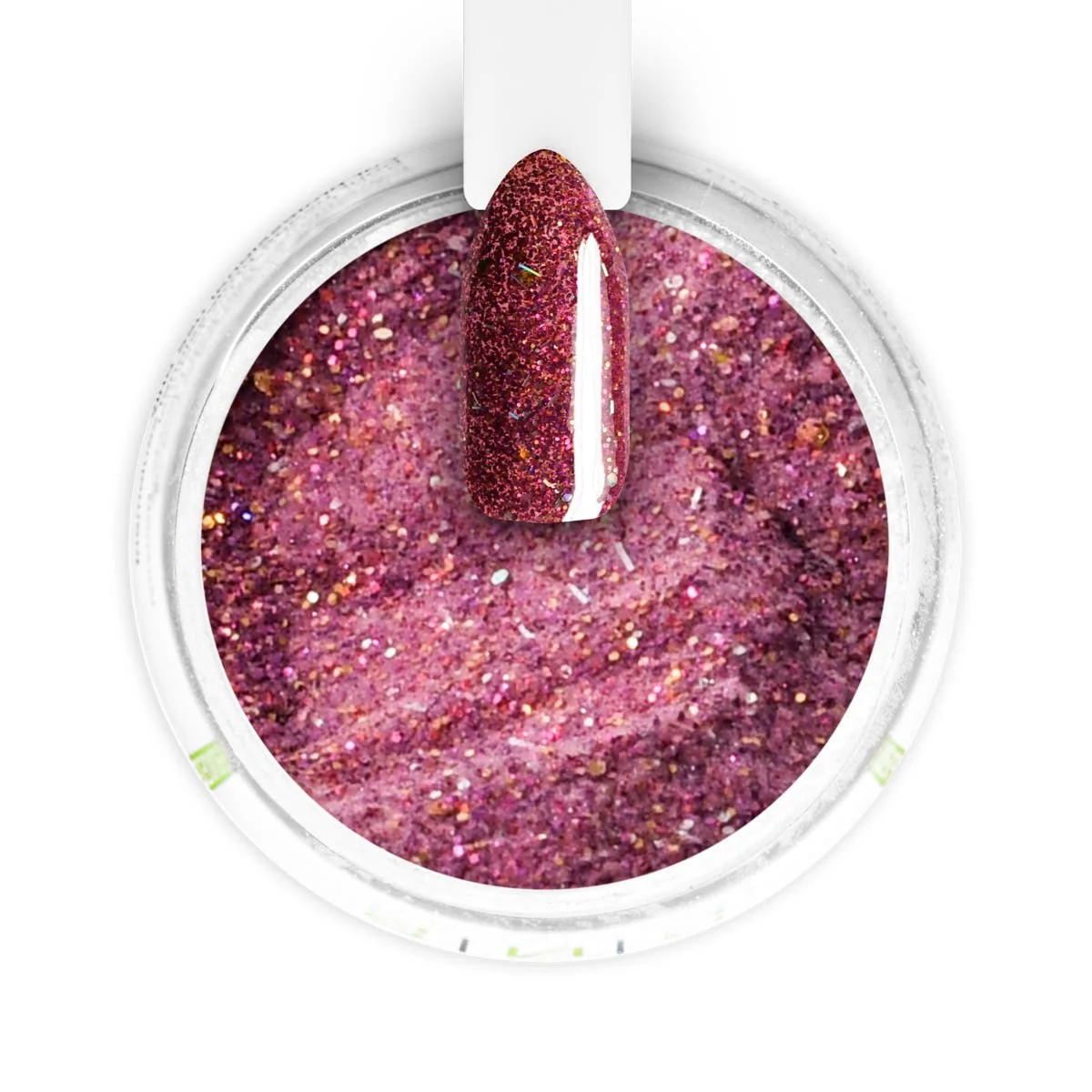 SNS Dipping Powder - Twinkling Lights - Wine Glitter Colors - 0.5oz (DIY) - Image 3