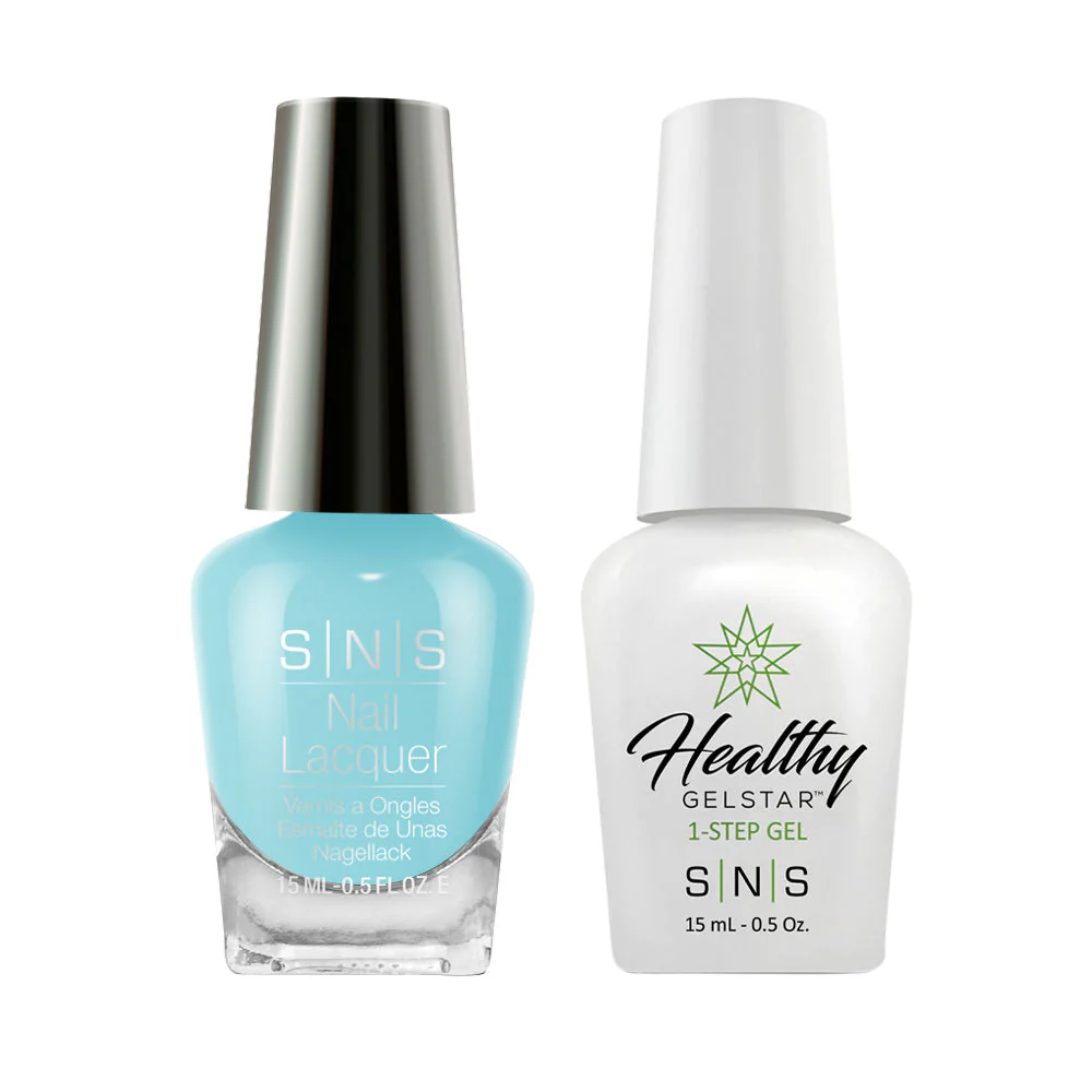 SNS Gel Nail Polish Duo - CS17 Blue Baby Whales