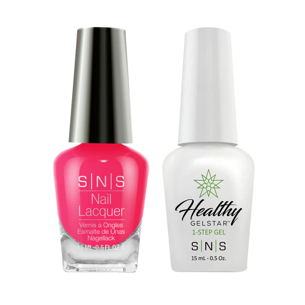 SNS Gel Nail Polish Duo - CS18 Atomic Strawberry