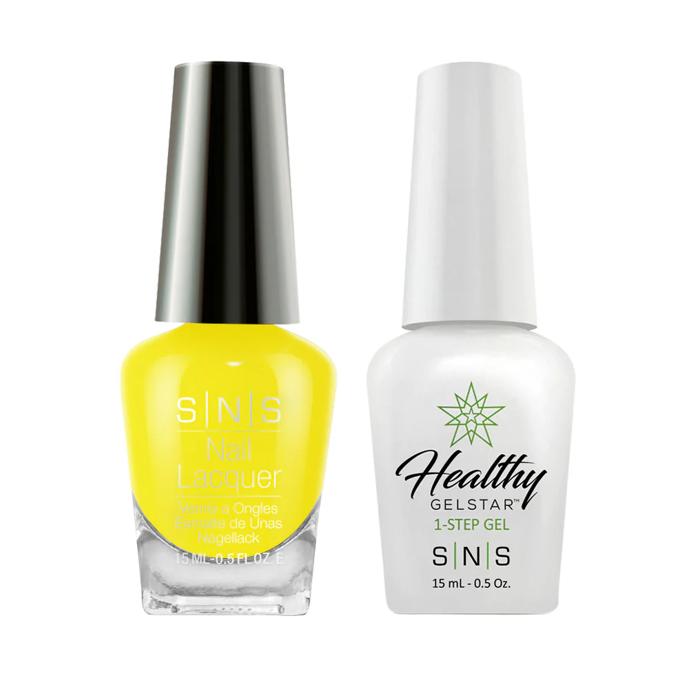 SNS Gel Nail Polish Duo - CS24 Radioactive Lemondrop