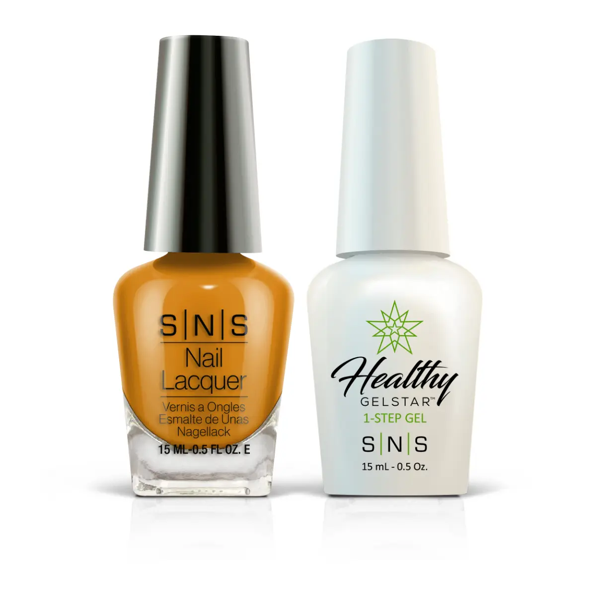 SNS Gel Nail Polish Duo - CY15 Hold The Mustard