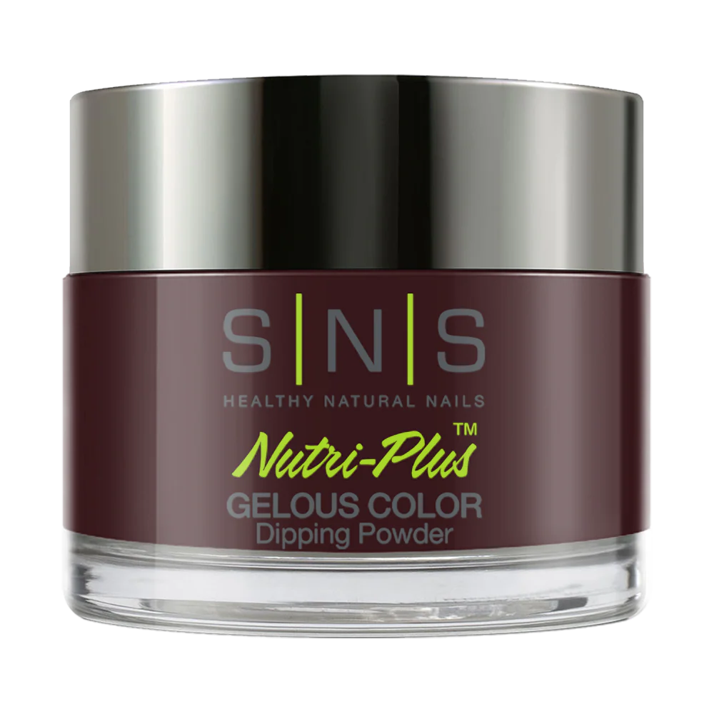 SNS Dipping Powder Nail - HM19 - Black Rasberry - Image 3