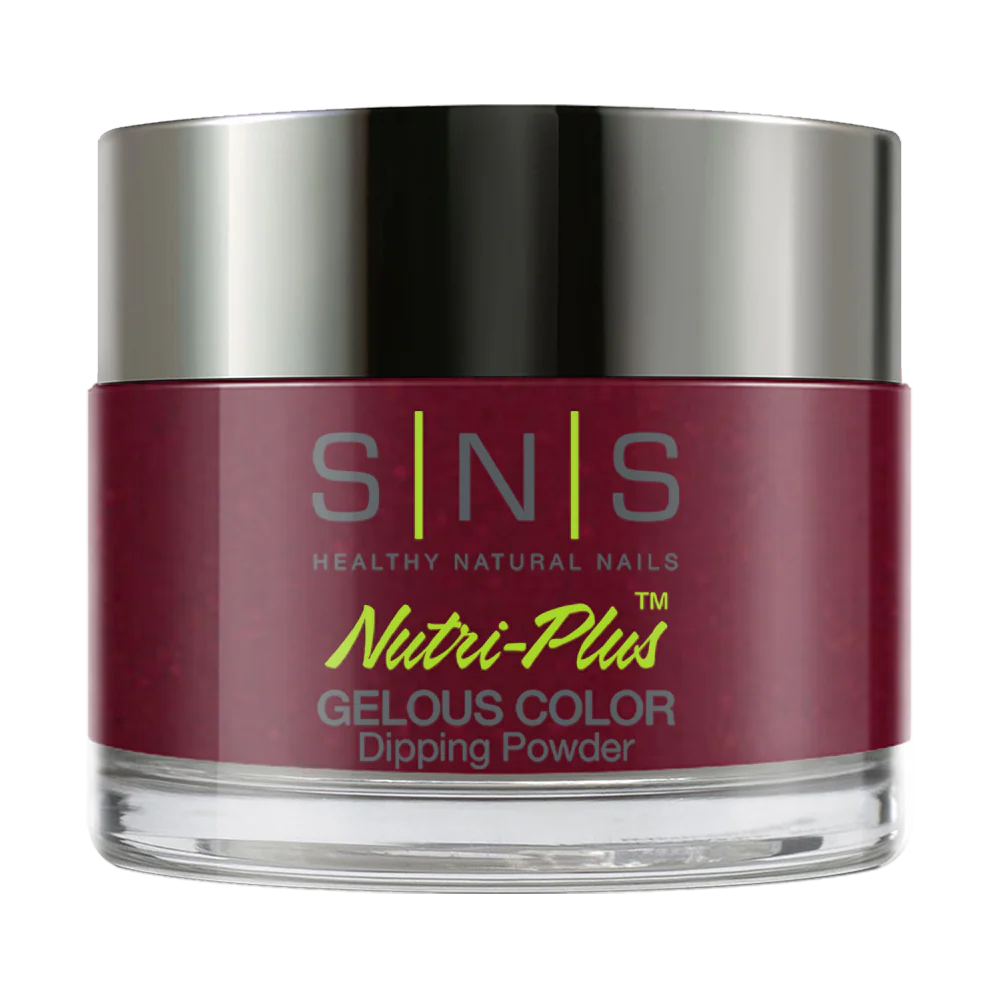 SNS Dipping Powder Nail - IS24 - Paint it Plum - Image 3