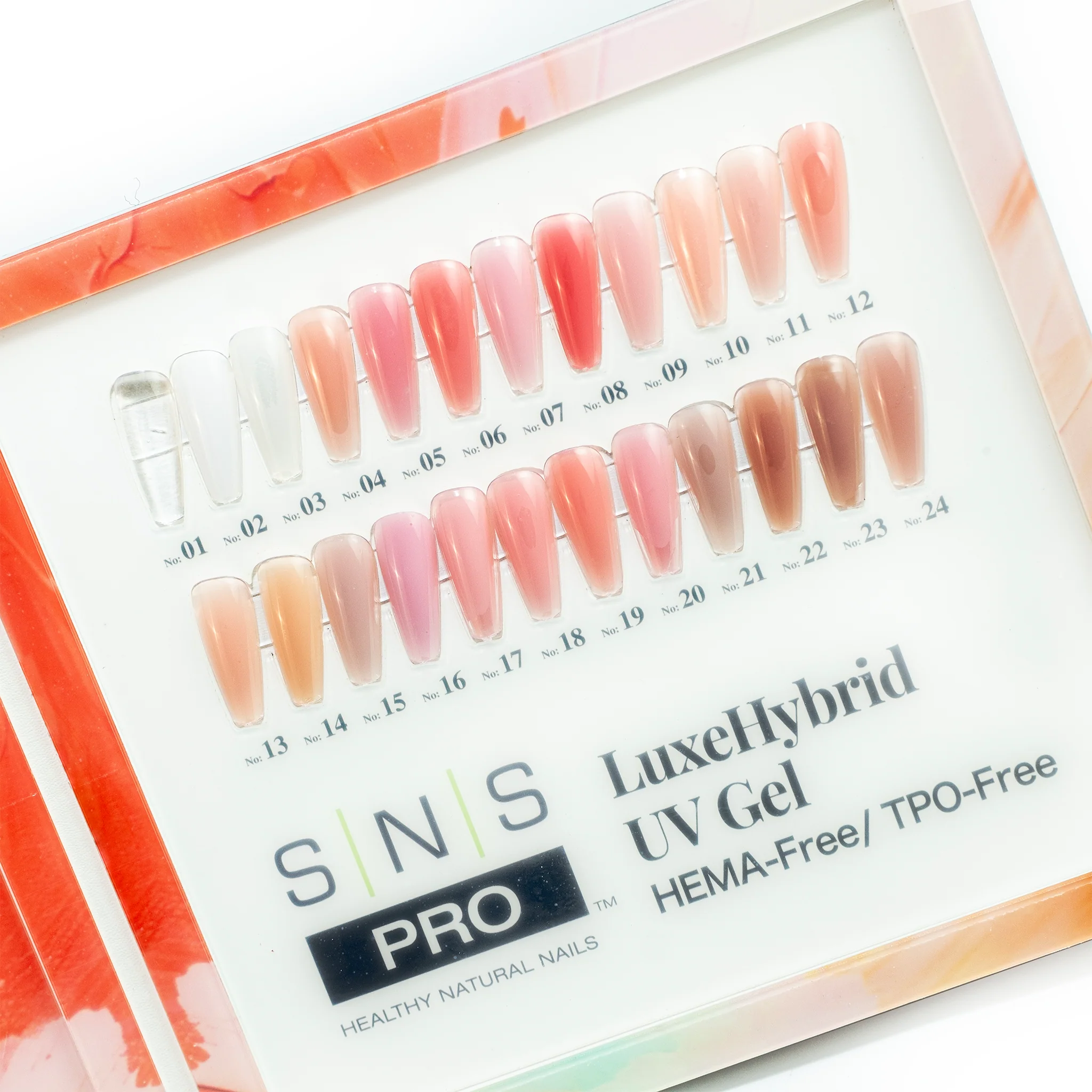 SNS LuxeHybrid UV Gel - Set 24 Colors - 60ml - Image 4