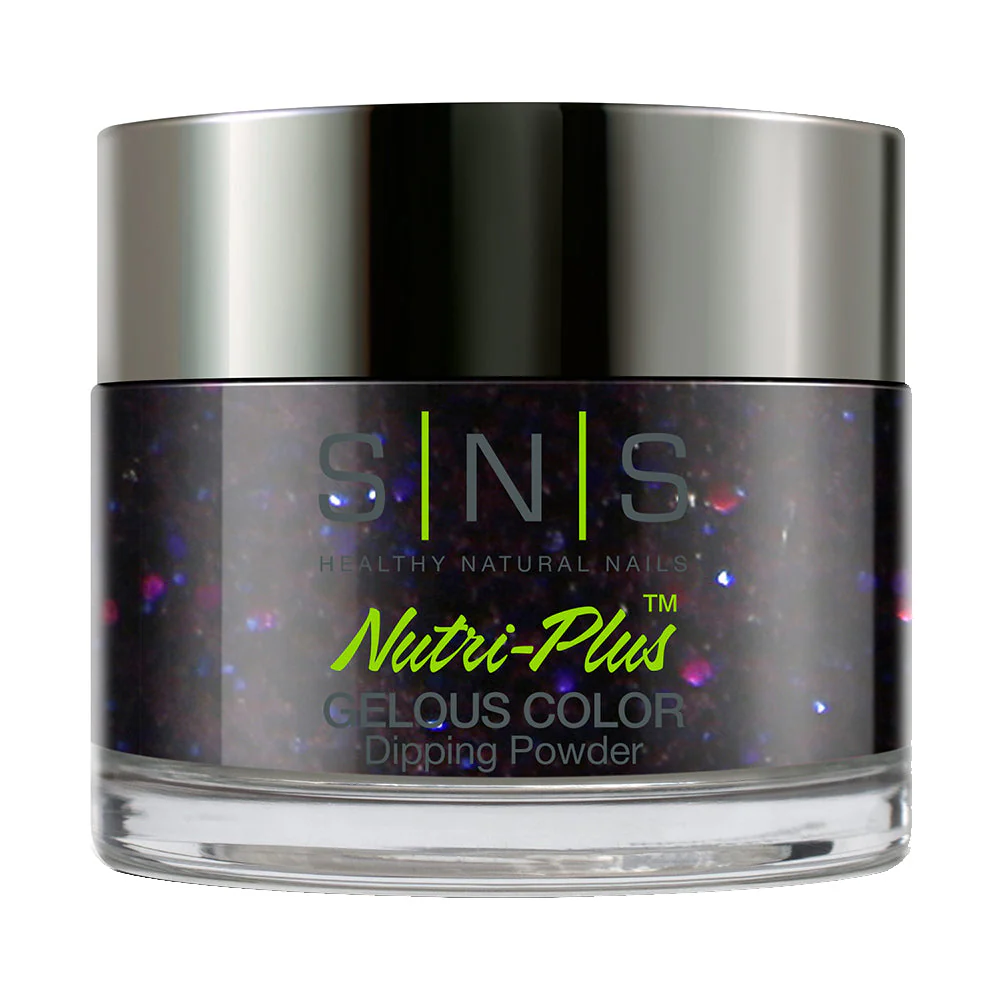 SNS Dipping Powder Nail - NV30 - Napa Night Sky - Image 4