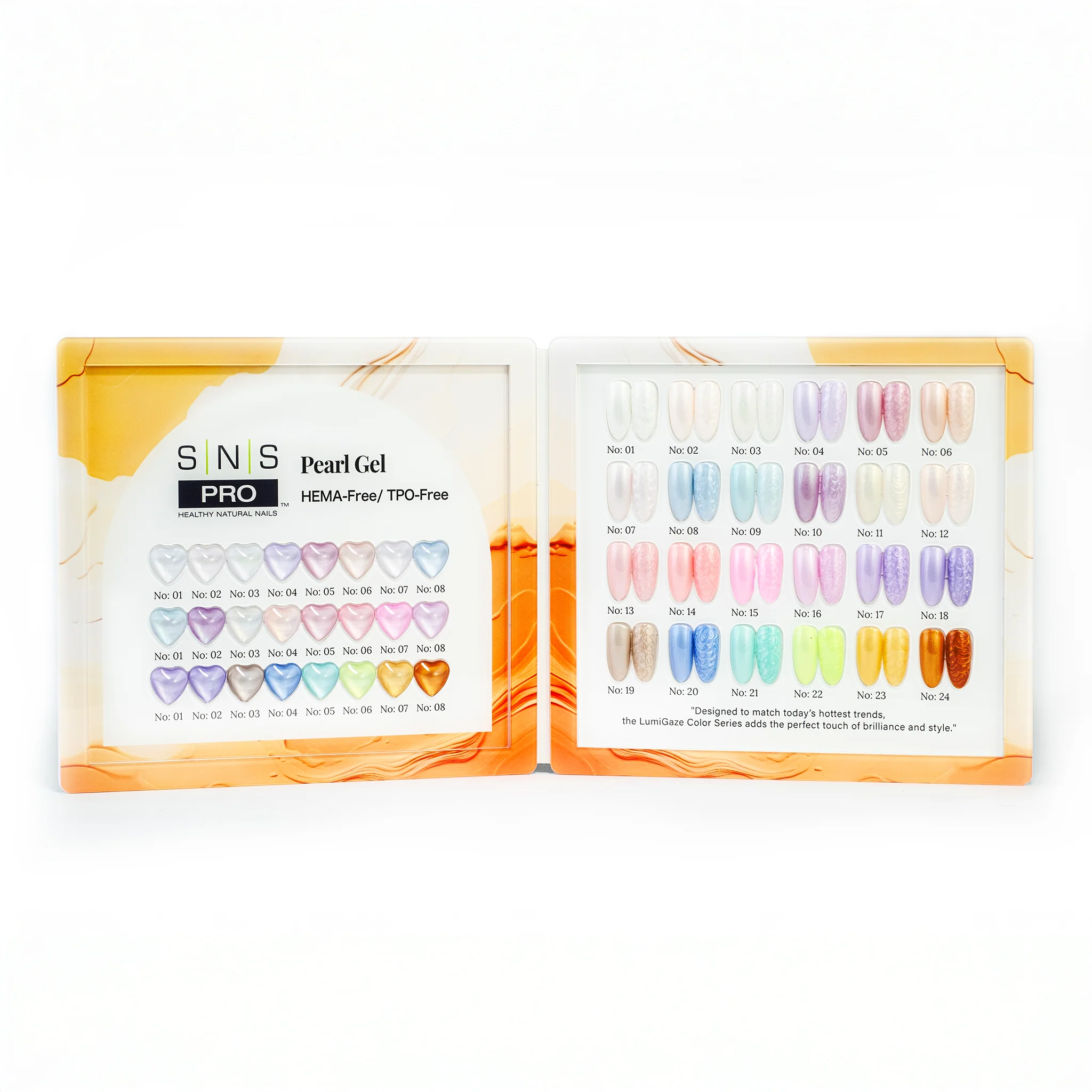 SNS Pearl Gel Collection - Set 24 Colors - Gel Polish 0.5oz - Image 3