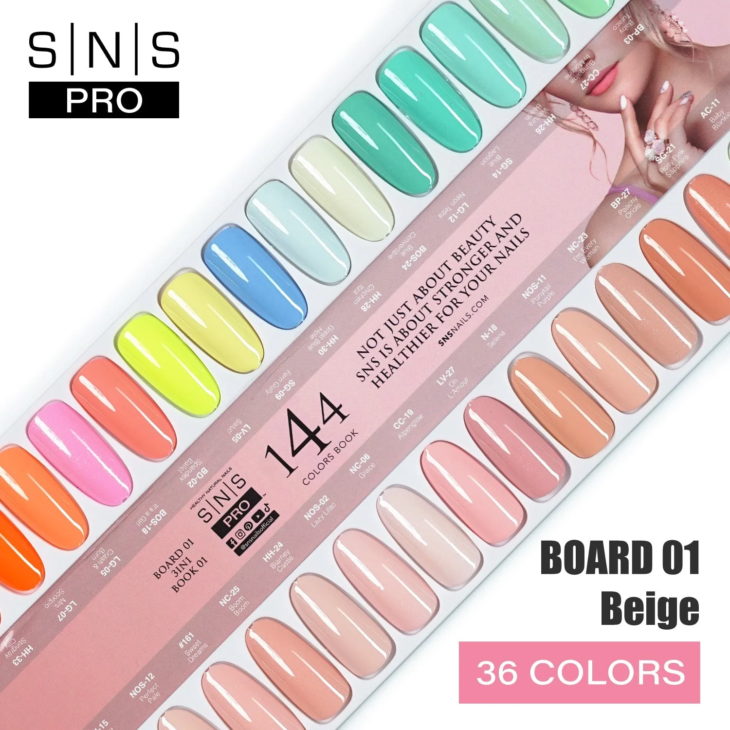 SNS Pro 3 in 1 - Board 1 (001 - 036) - Beige Collection - Image 2