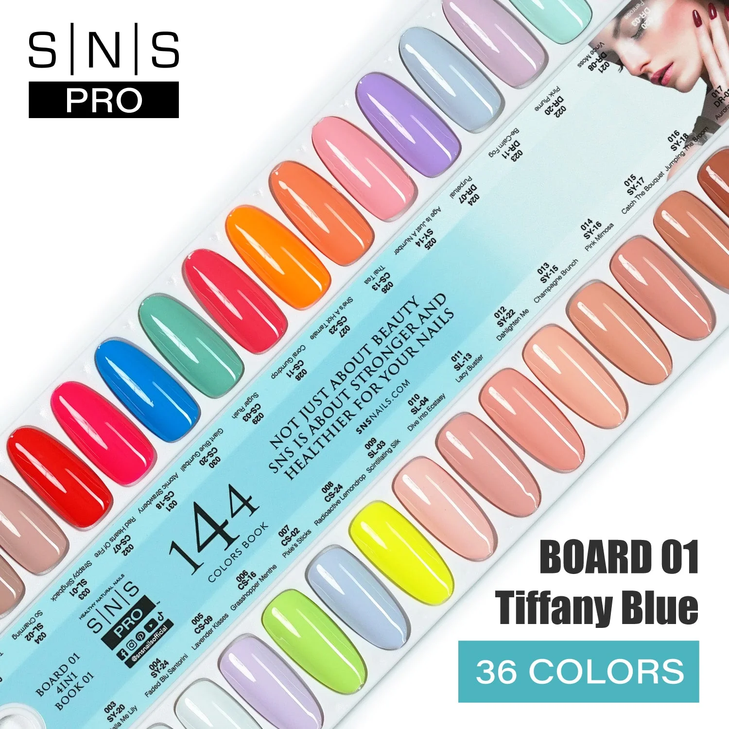 SNS Tiffany Blue Collection - Board 1 (001 - 036) - Image 2