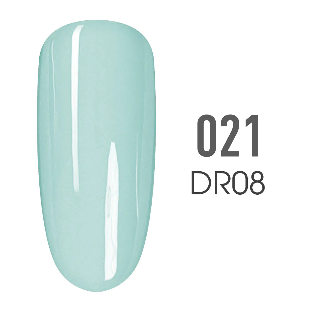 SNS Pro Gel Nail Polish Duo - Tiffany Blue Collection - 021 DR-08 VINCE MOSS
