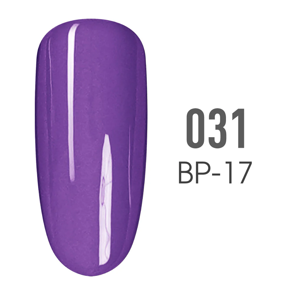 SNS Pro Gel Nail Polish Duo - 031 BP-17 - CROWNED PURPLE - Burgundy Collection